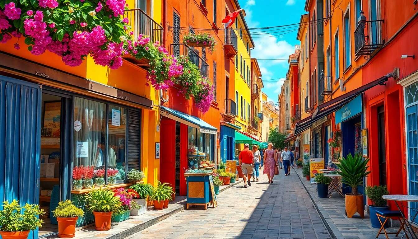 Adopter une palette de couleurs vives