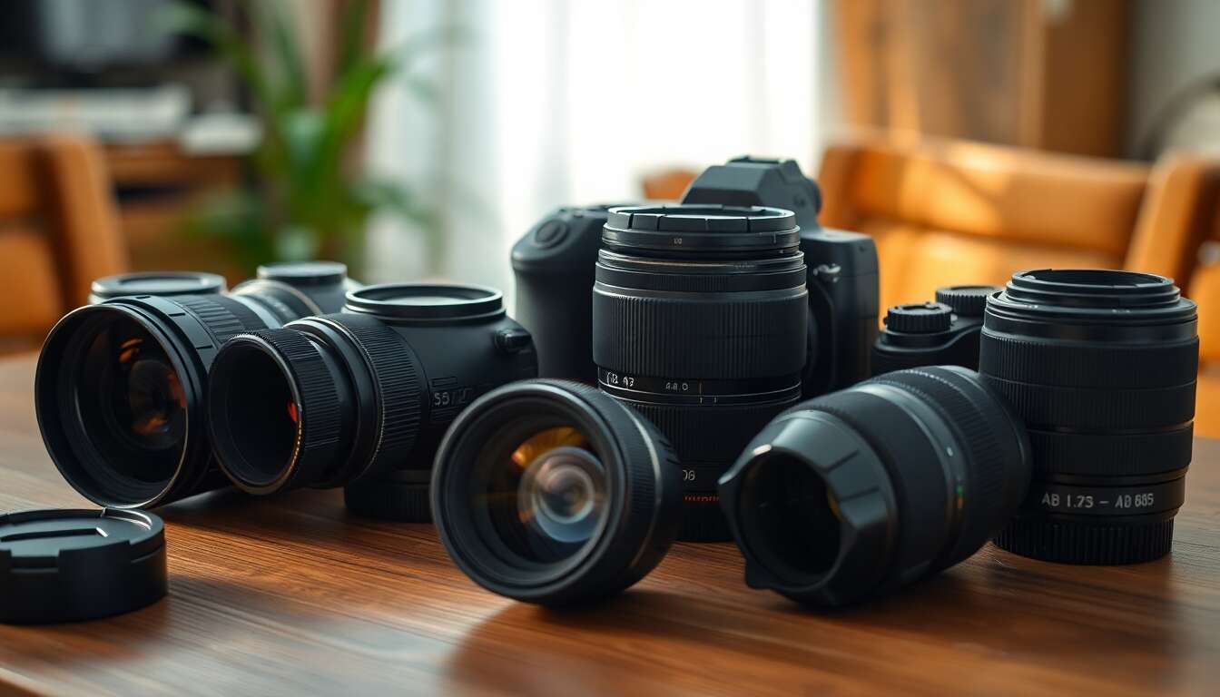 Les types d'objectifs et leur longueur focale