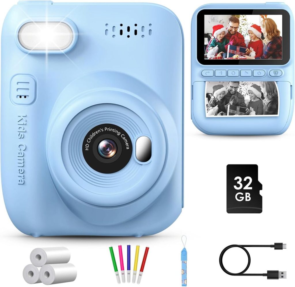 Test : appareil photo instantané enfant Greenkinder 14 MP