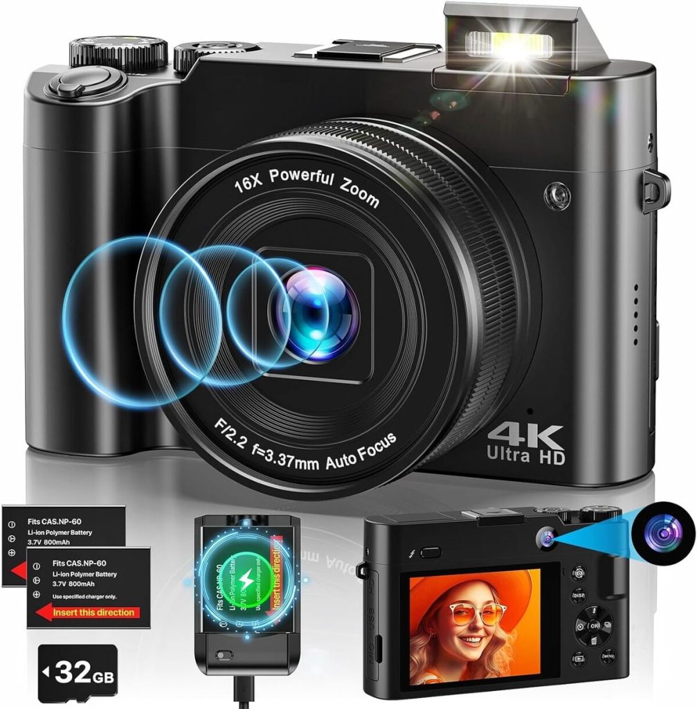 Test : appareil photo numérique 4K compact 64MP