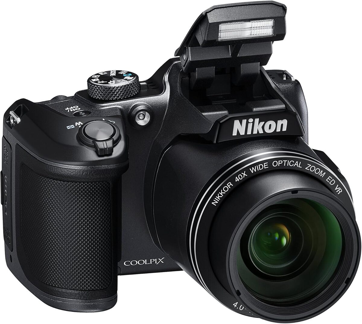 Vhbw Sacoche Appareil Photo Nikon Coolpix L330 L830 - Housse Protection Noire Avec Sangle