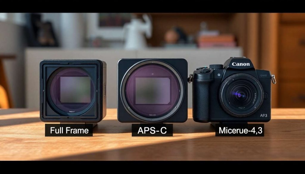 Comparatif : capteur Full Frame, aPS-C et Micro 4/3