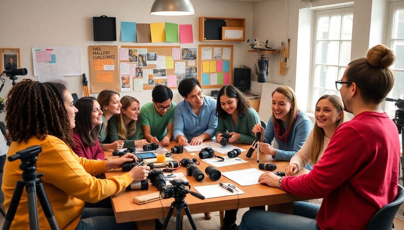 Organiser des challenges photo pour stimuler la créativité de chacun