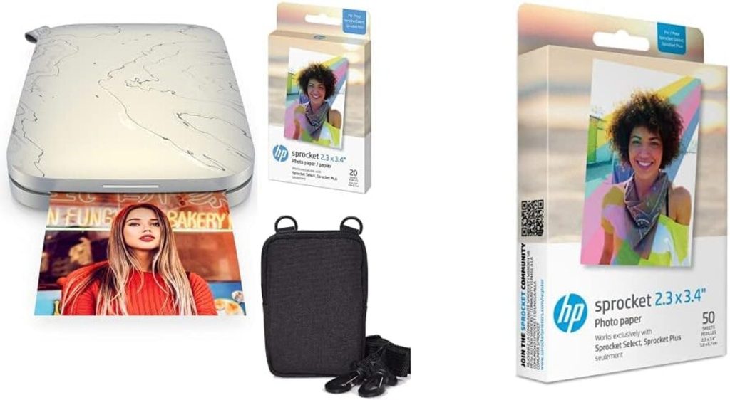 Test complet de l'imprimante photo HP Sprocket Select portable