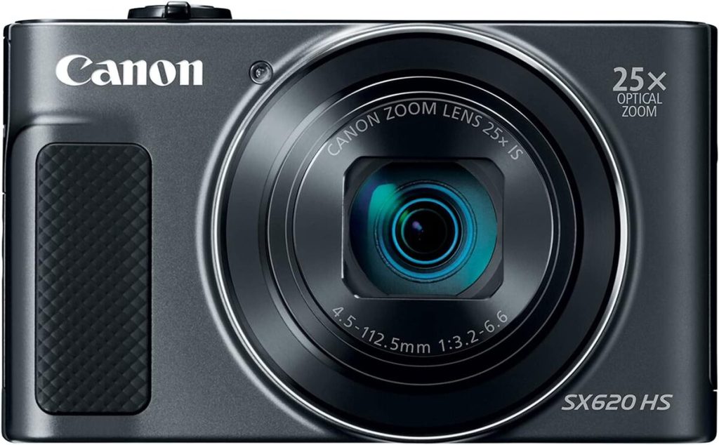 Test du Canon Powershot SX620 : l'appareil photo numérique compact noir