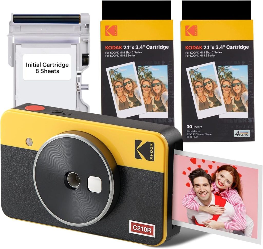 Test : kodak Mini Shot 2 Retro, appareil photo instantané et imprimante portable