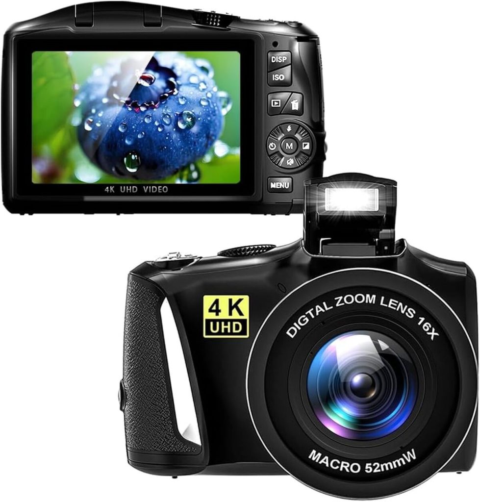 Test Ade : appareil photo numérique compact 48MP 4K UHD