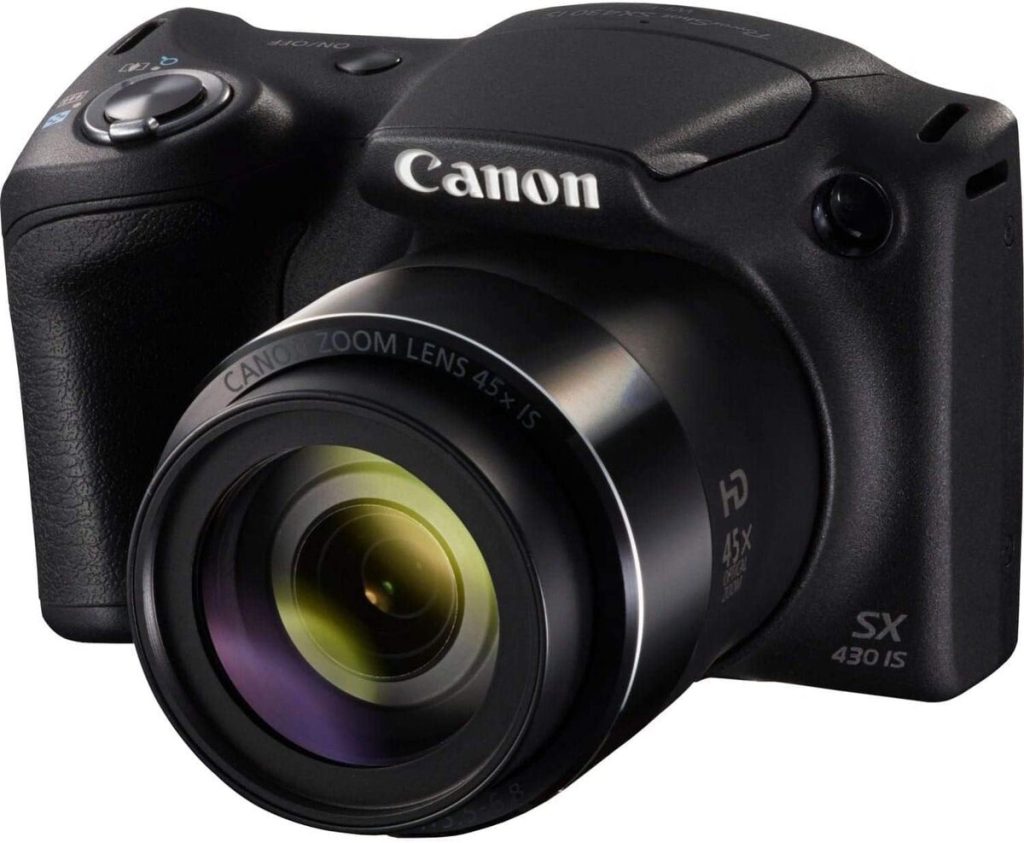 Test : canon SX430 IS, l'appareil photo numérique en noir