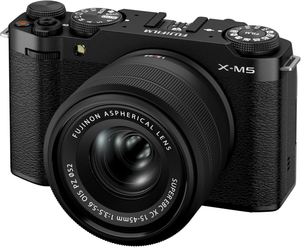 Test du Fujifilm X-M5 : kit 15-45mm en action