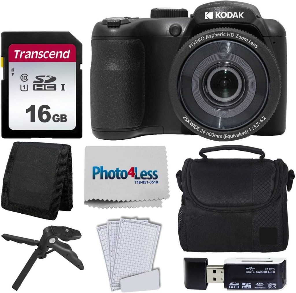 Test du Kodak PIXPRO AZ255 et ses accessoires : avis complet