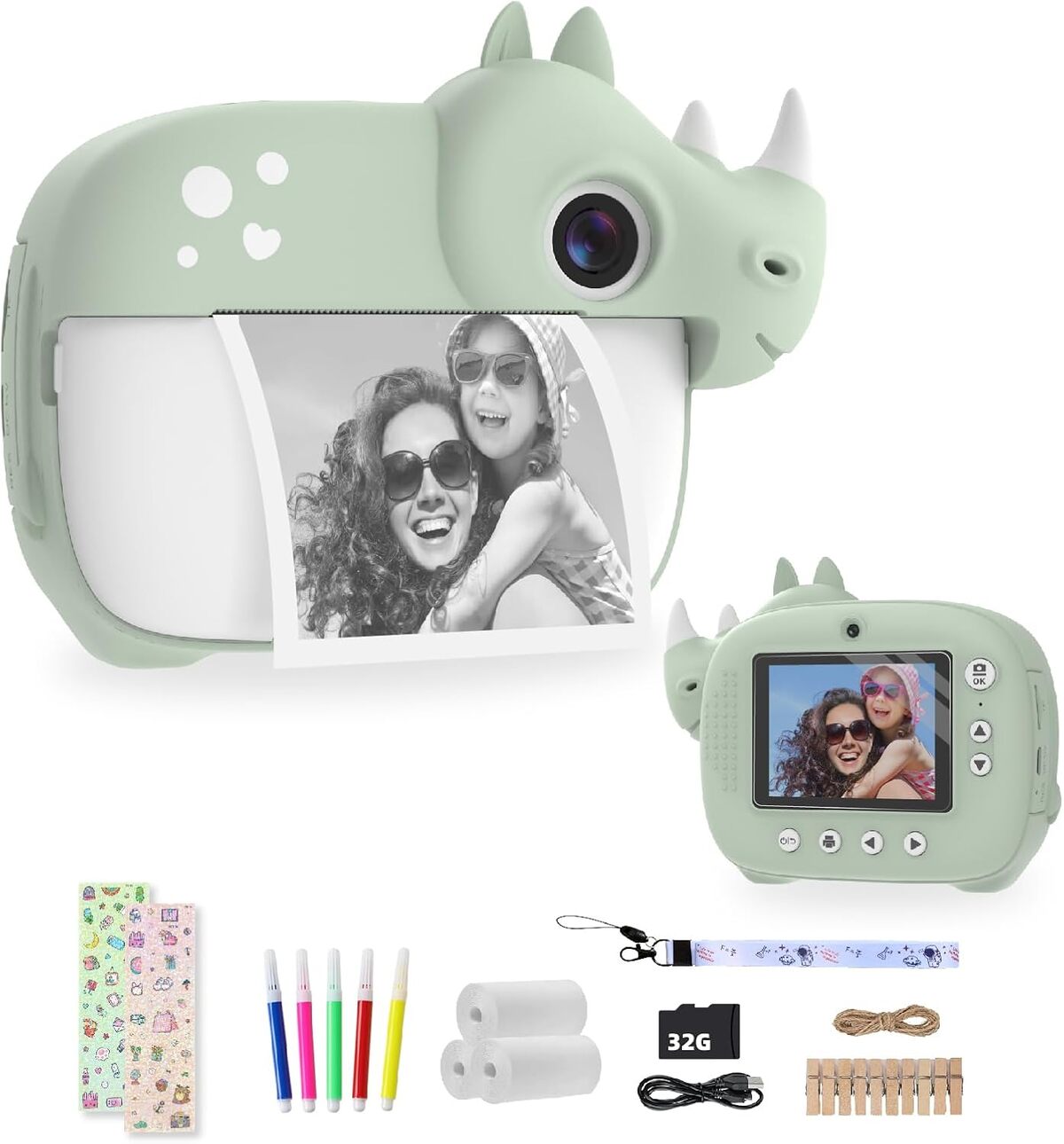 Test : appareil photo instantané CAMCLID pour enfants