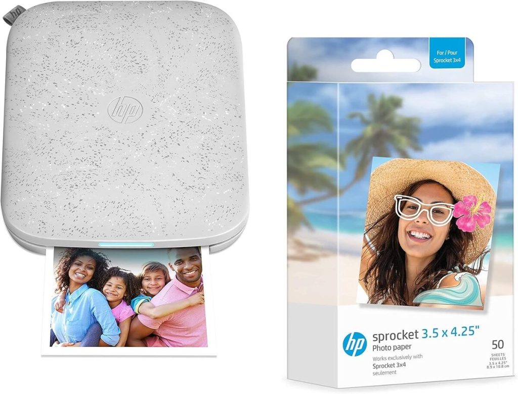 Test de l'imprimante photo instantanée HP Sprocket et son lot de 50 feuilles