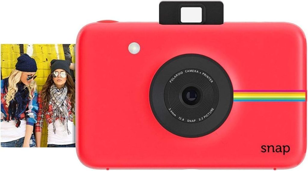 Test : polaroid snap, la caméra instantanée numérique rouge