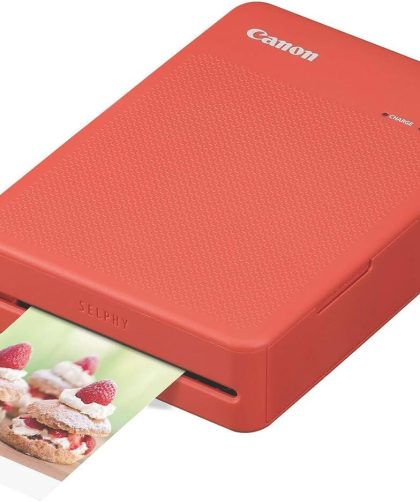 Test de l'imprimante photo Canon SELPHY QX20 rouge terracotta