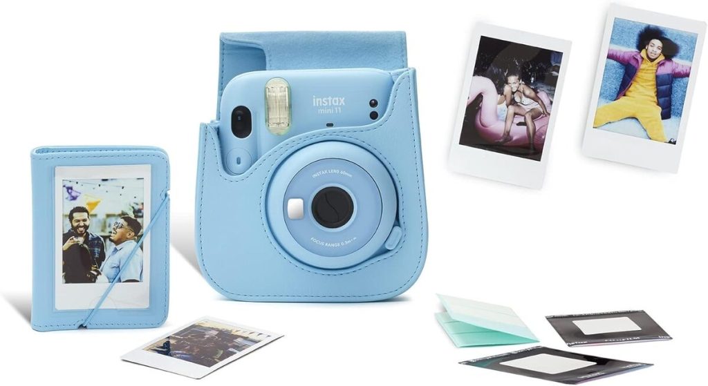 Test de l'instax Mini 11 : bundle Sky Blue