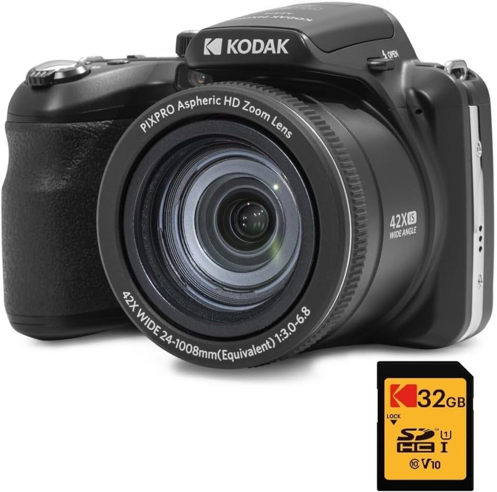 Test : kodak Pixpro AZ425 - puissant zoom 42x et vidéo HD