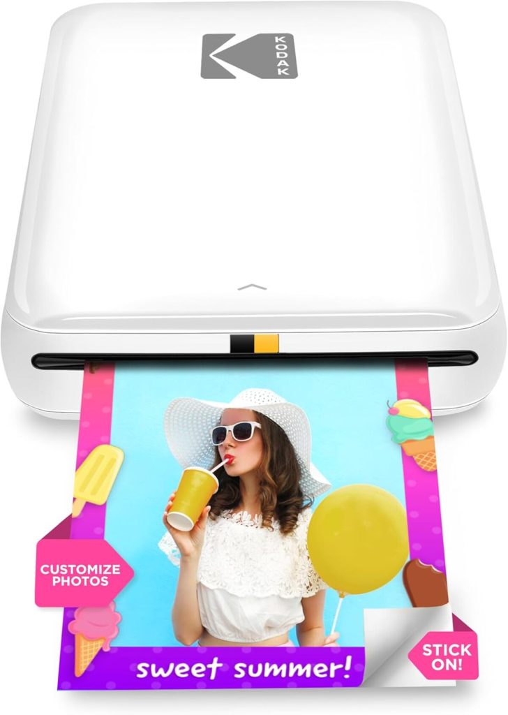 Test de la mini imprimante portable Kodak Step : photos adhésives en un clic