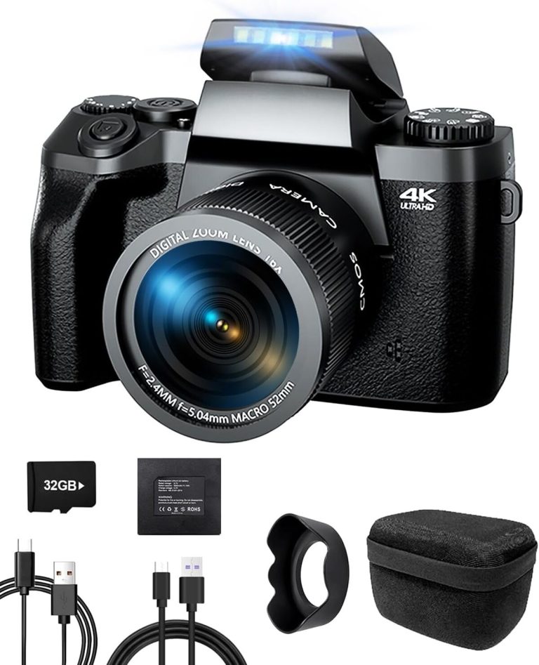 Test de l'appareil photo numérique Ade 4K : performance et polyvalence ...