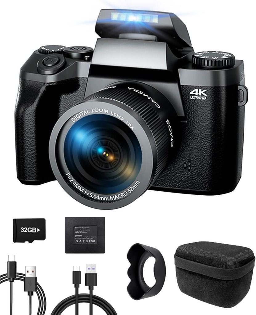 Test de l'appareil photo numérique Ade 4K : performance et polyvalence en 64MP