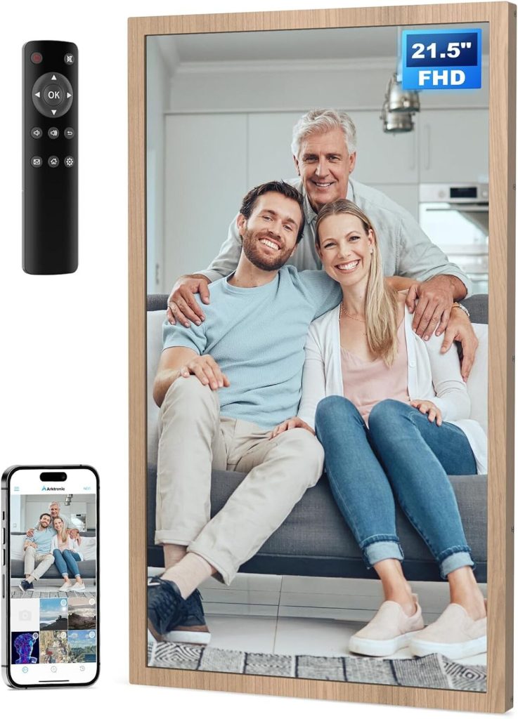 Test du cadre photo numérique Arktronic WiFi extra large 64 Go