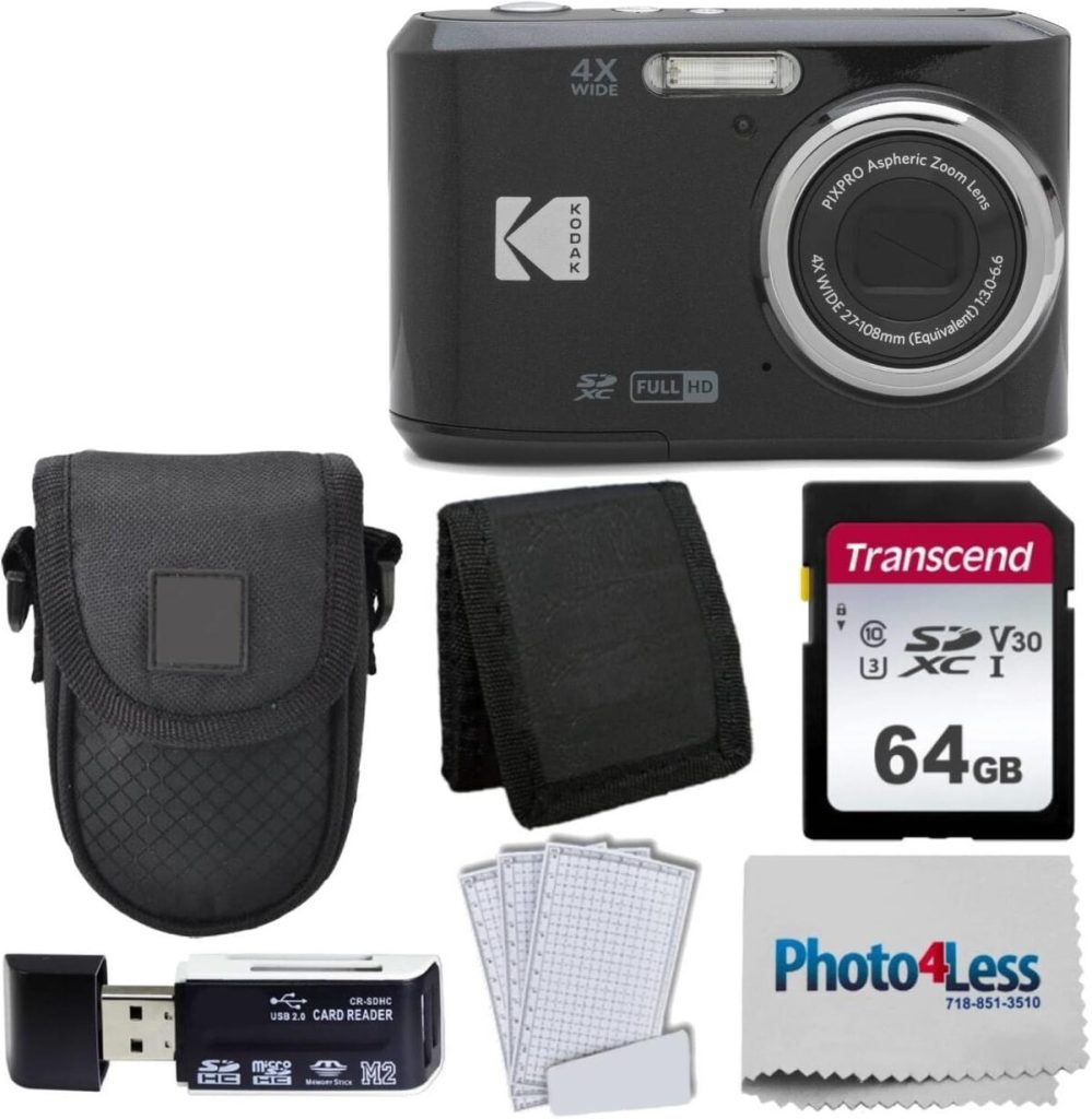 Test : kodak PIXPRO FZ45 avec accessoires essentiels