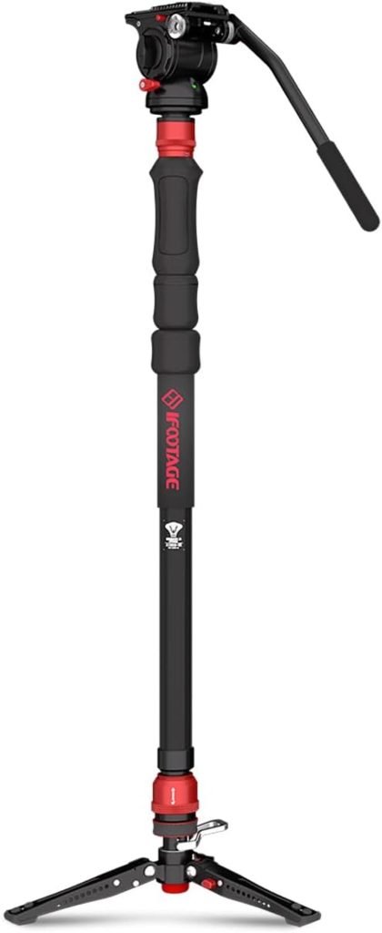 Test : monopode Ifootage Cobra 3 A150S Strike et tête fluide Komodo K5S