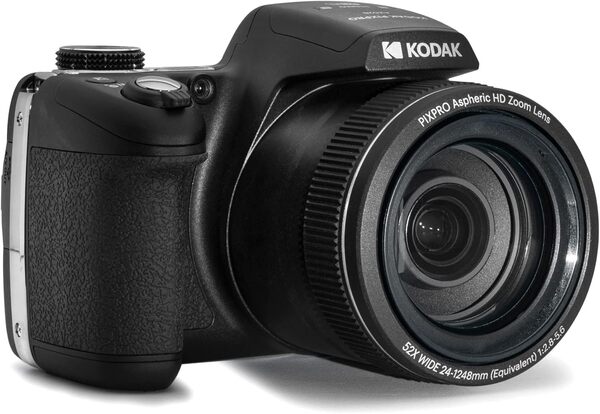KODAK Pixpro AZ527 - Appareil Photo Bridge Numérique 20 MP, Zoom Optique 52X, Capteur CMOS BSI, Écran LCD 3