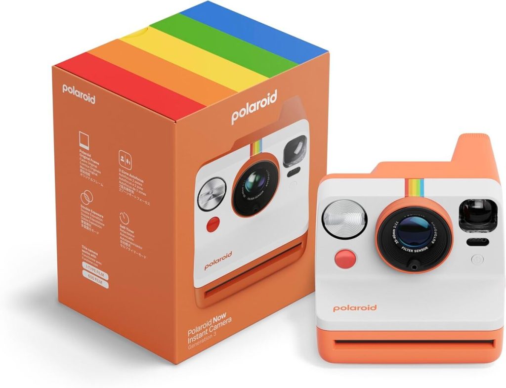 Test : appareil photo instantané Polaroid Now Gen 3 corail