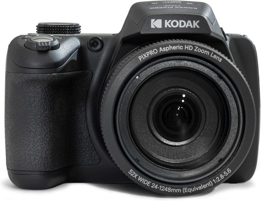 Test : appareil photo Kodak Pixpro AZ527, zoom puissant et fonctionnalités avancées