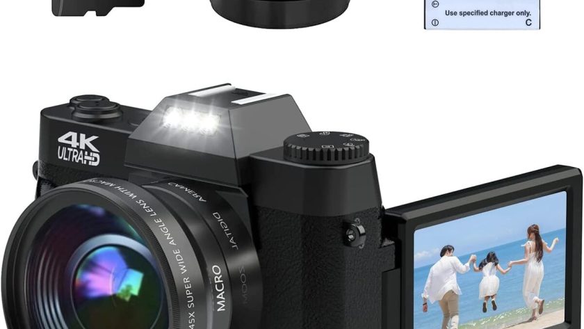 Test : appareil photo numérique CCN 4K 48MP avec écran pivotant et zoom 16X