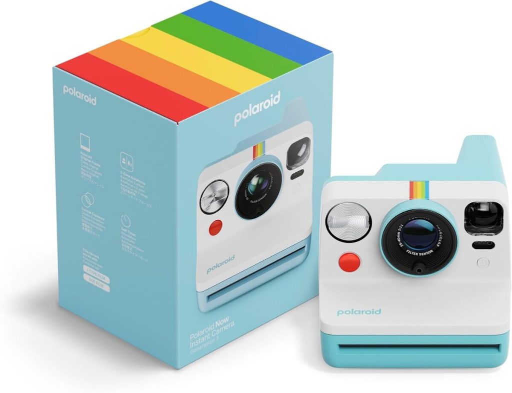 Test : appareil photo Polaroid Now Generation 3 bleu arctique