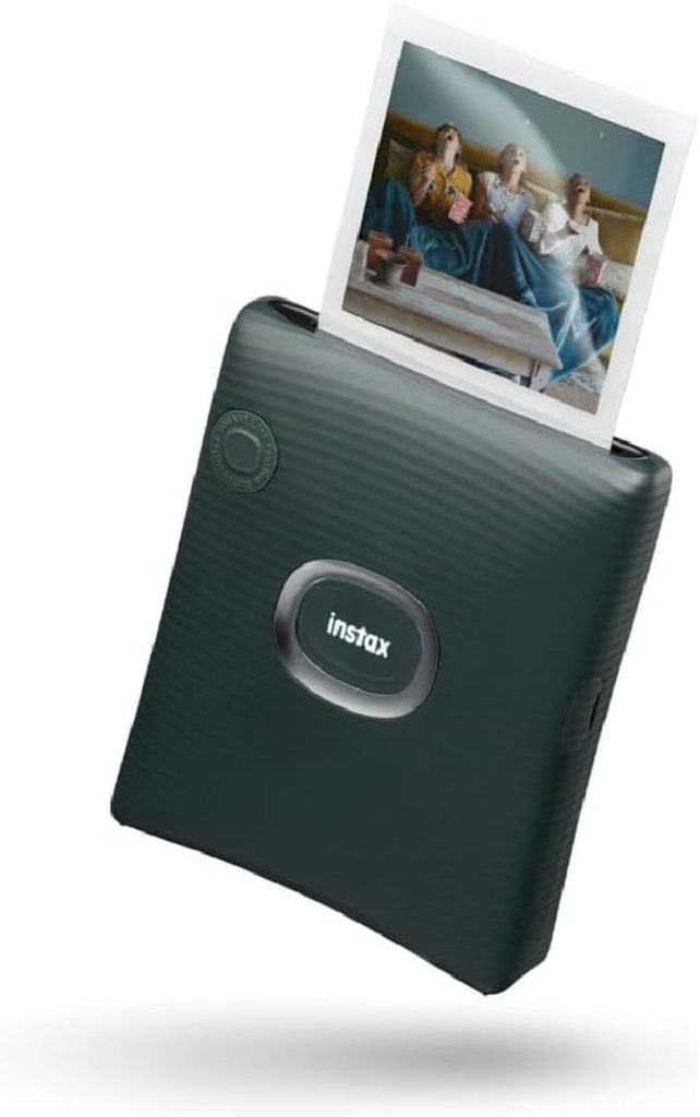 Test de l'imprimante photo instax Square Link Midnight Green