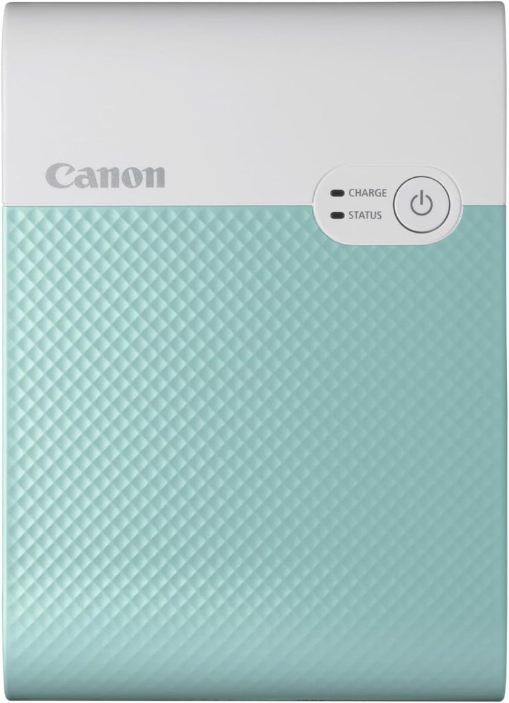 Test de l'imprimante photo portable Canon SELPHY QX10 : qualité et créativité en vert menthe