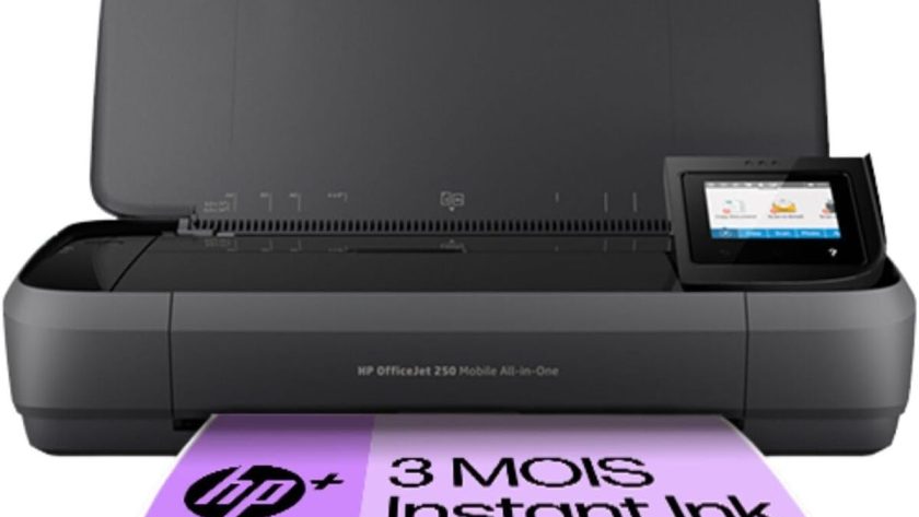 Test de l'imprimante portable HP OfficeJet 250