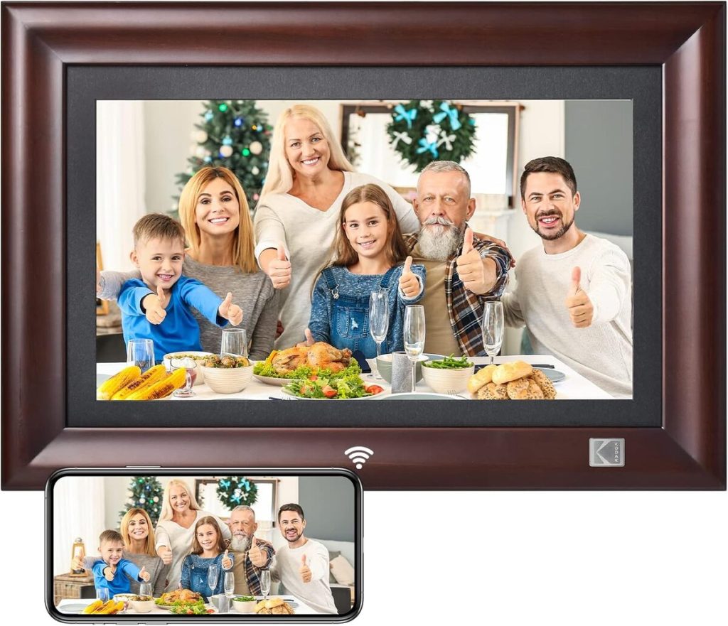 Test du cadre photo numérique Kodak : écran tactile Full HD 14, 1 pouces WiFi