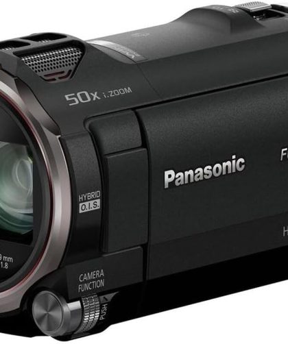 Test du caméscope Panasonic HC-V785 : qualité HD et zoom 20x