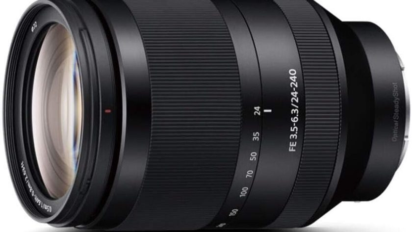 Test : sony SEL24240 FE 24-240 mm, l'objectif plein format grand angle en noir