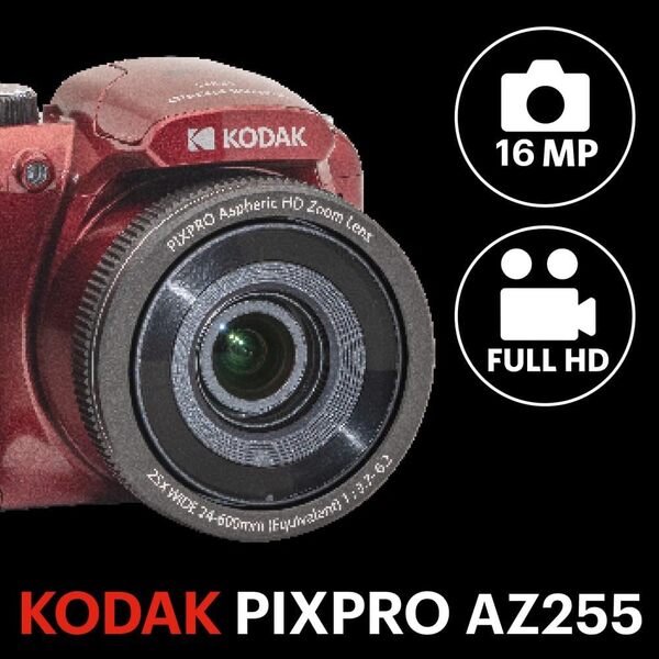 Kodak Astro Zoom AZ255 rouge