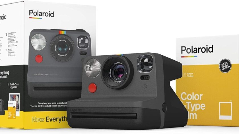 Test : appareil photo Polaroid Now Noir instantané