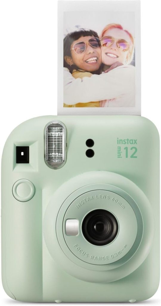 Test de l'appareil photo Fujifilm Instax Mini 12 vert menthe