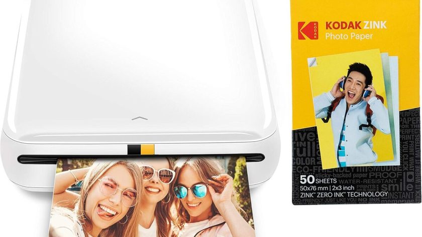 Test de l'imprimante mobile Kodak Step : photos autocollantes en un clic