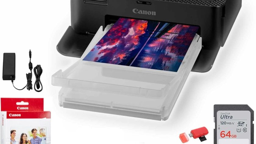 Test de l'imprimante photo Canon SELPHY CP1500 : performances compactes et accessoires inclus