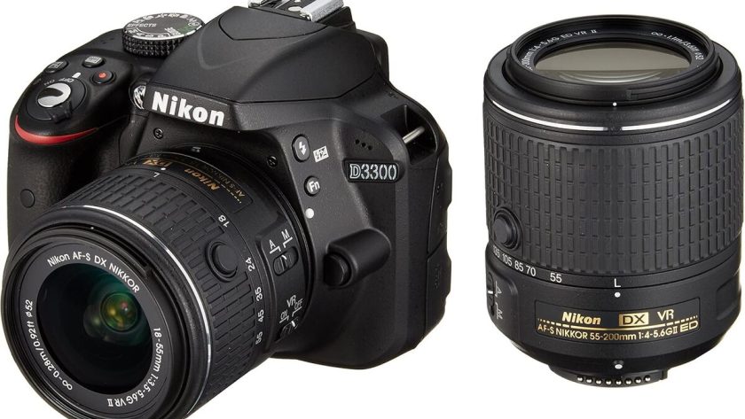 Test du Nikon D3300 : kit double zoom noir