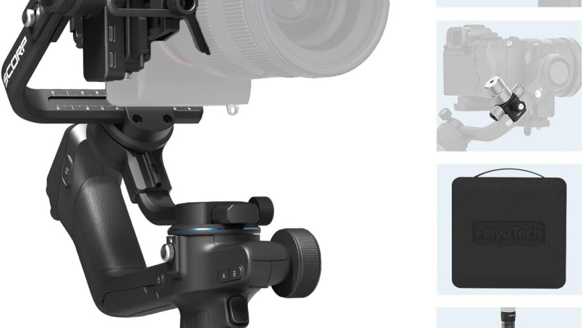 Test : stabilisateur à 3 axes Feiyutech SCORP 2 KIT