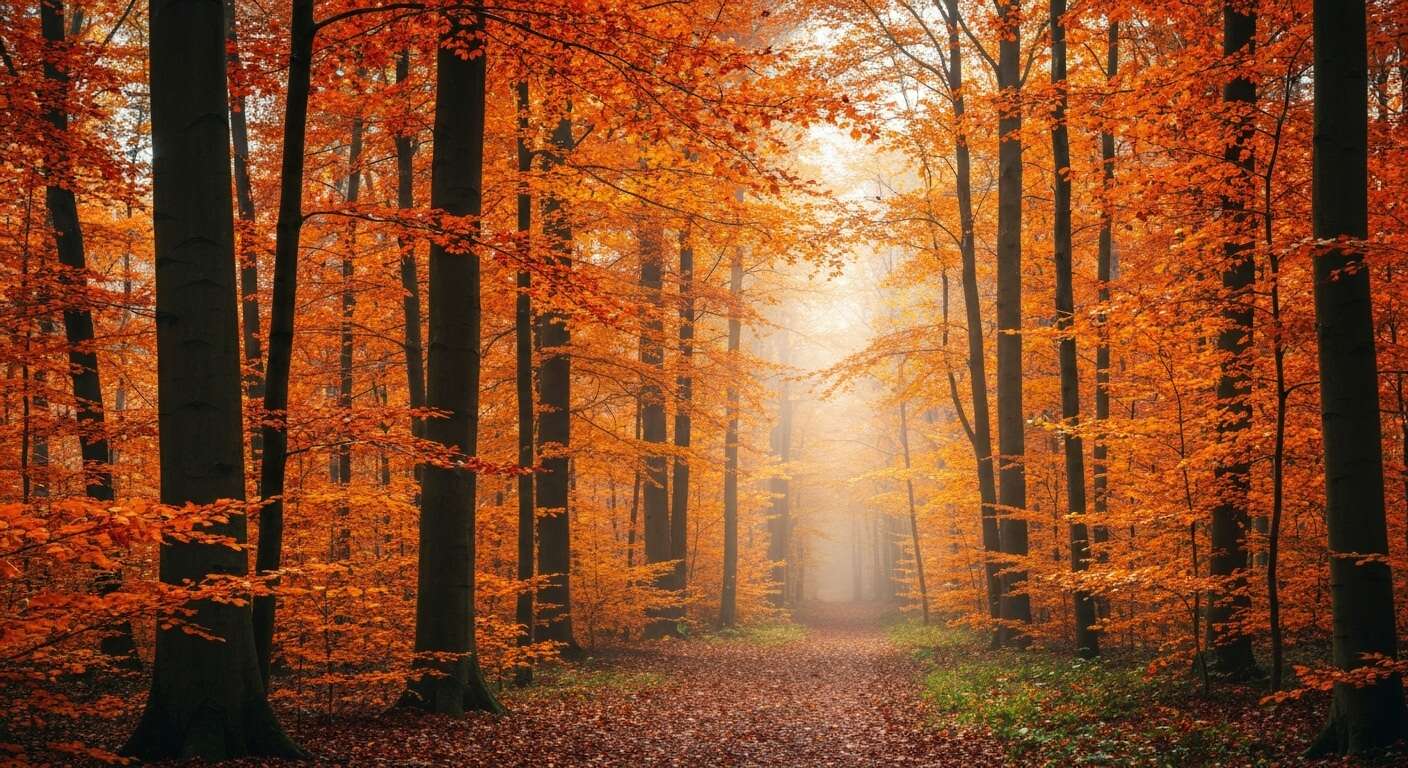 Les ardennes : un spectacle de couleurs automnales