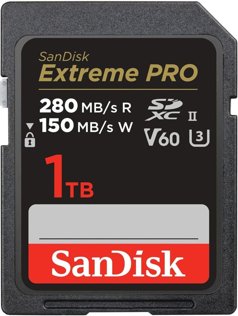 Test de la SanDisk Extreme PRO SDXC 1 To : vitesse et performance