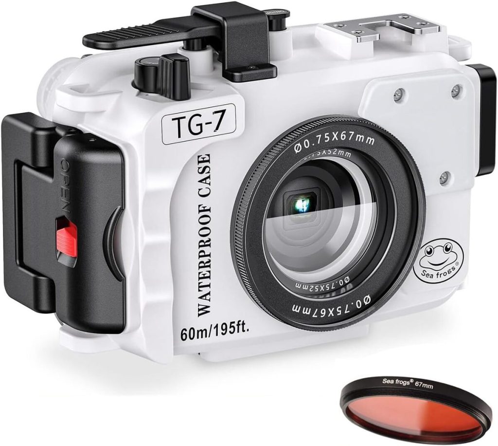 Test : boîtier Sea frogs pour Olympus TG-7, étanche 40 m