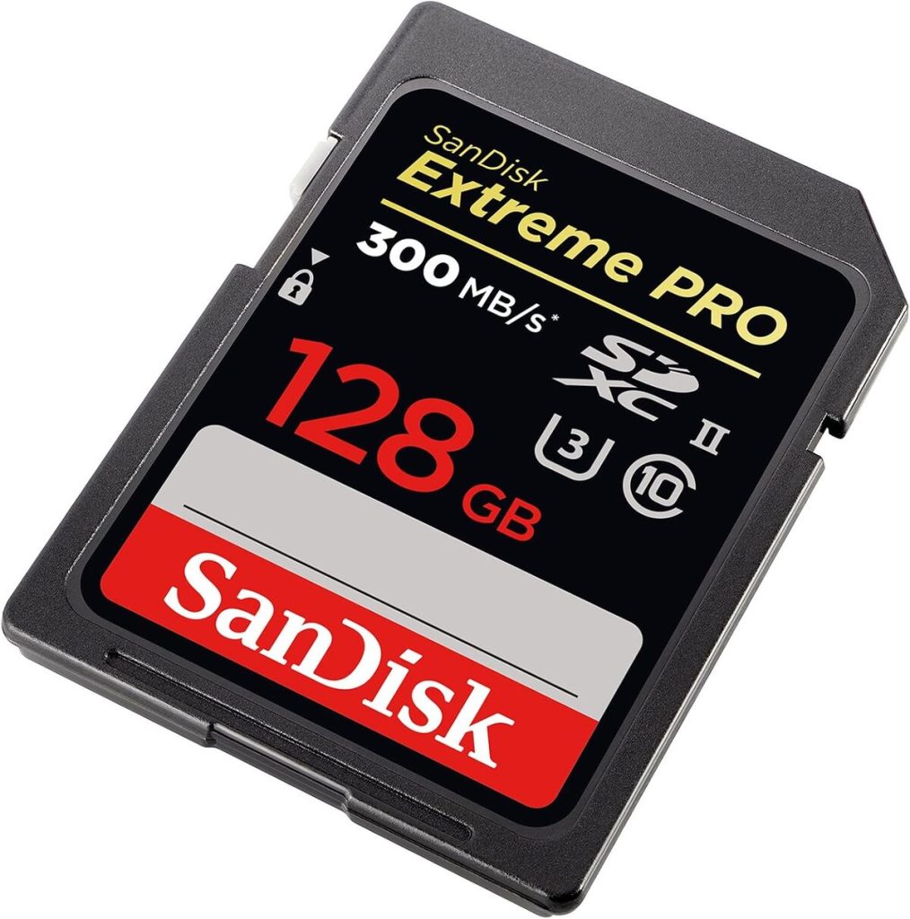 Test : carte mémoire SanDisk Extreme Pro 128Go 300Mo/s