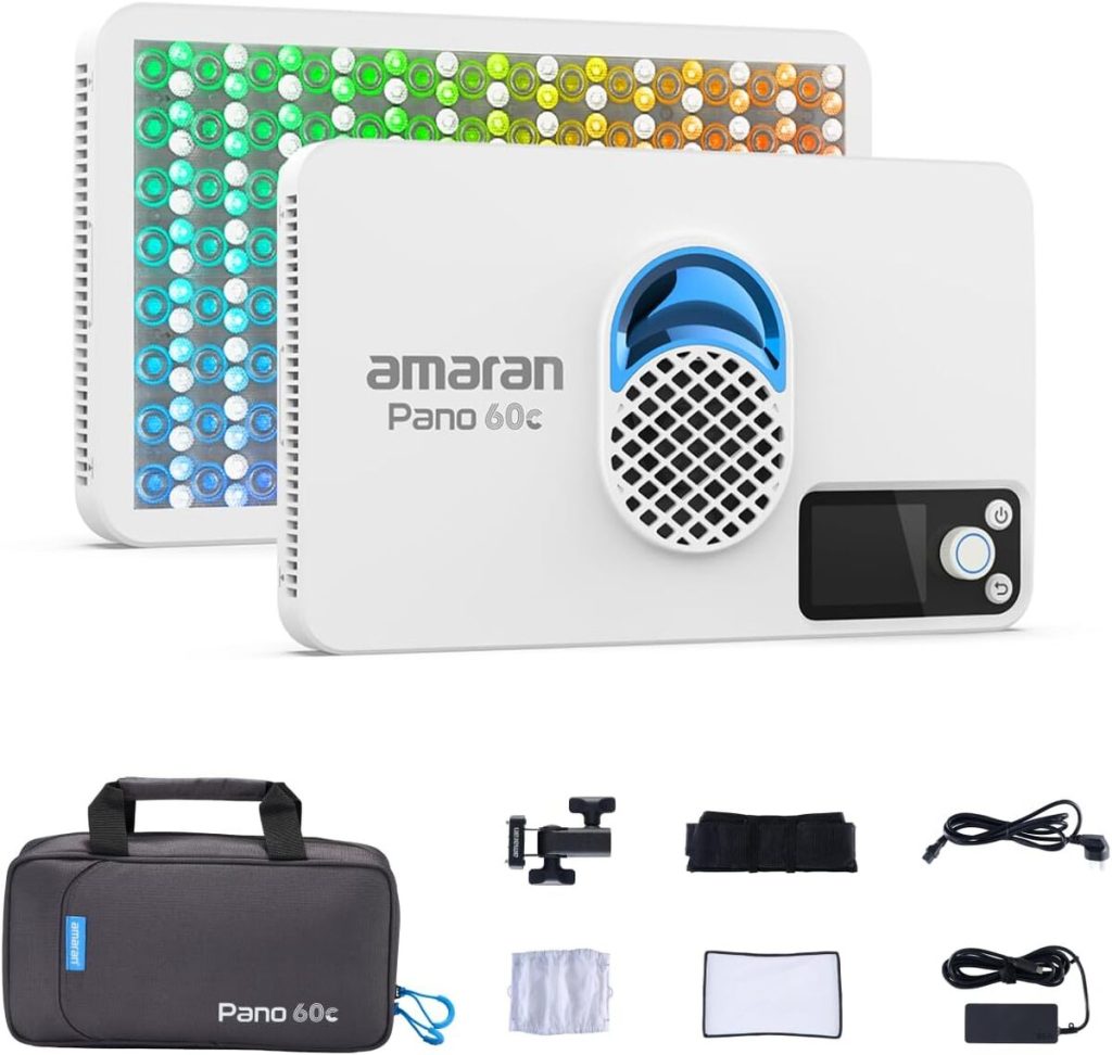 Test du panneau LED amaran Pano 60c 60W complet