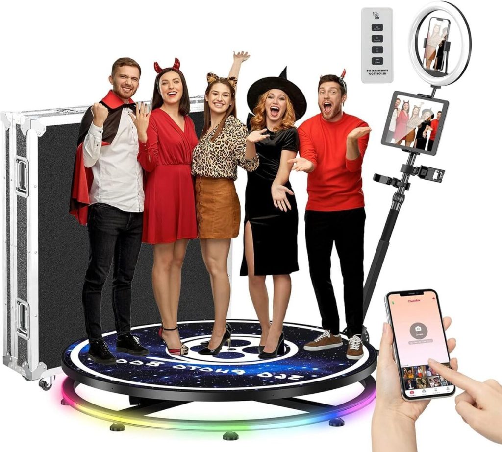 Test du photobooth 360 YCKJNB : capturez chaque angle